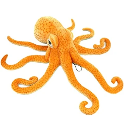 Image of YunNasi Giant Cuddly Plush Octopus Realistic Marine Animal Soft Toy Home Office Car Decoration (80cm)