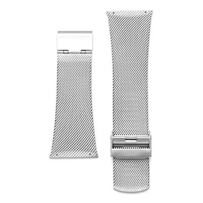 Image of Theage 30mm Screwing Stainless Steel Watch Strap Replacement for Skagen (Silver)