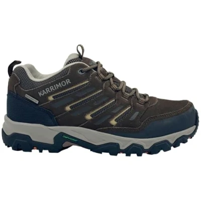 Image of Karrimor Mens Mount Waterproof Walking Shoes Brown 10