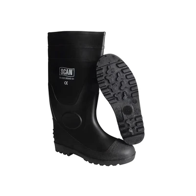 Image of Scan SCAFWWELL11 Industrial Work Safety Wellington Boots Steel Toe Cap Size 11