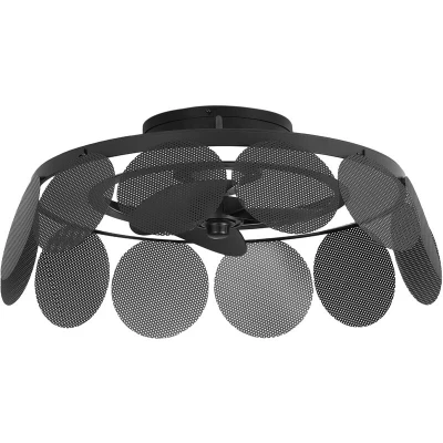 Image of Cil LED 3 Blade Ceiling Fan Black 2700 6000K, IP44