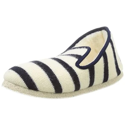 Image of Armor Lux Men&#039;s Maoutig Nature/Ship Slipper, Navy Beige, 9 UK