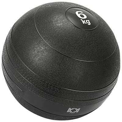 Image of KK Slam Ball 4kg, 6kg, 8kg, 10kg Heavy Duty Medicine Ball. No Bounce Rubber Exercise Strengthens, Sculpts &amp; Conditions. Gym or Home Use. Workout for Training. Strength More.