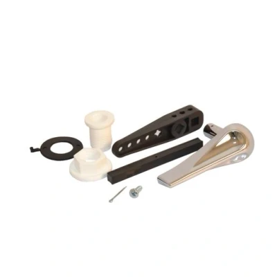 Image of Plumbright Plastic Cistern Handle Kit Nylon Arm Chrome 787111