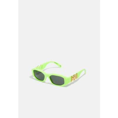 Image of Versace 710 Years Unisex Sunglasses for kids, Size: 48, Fluo green/dark grey