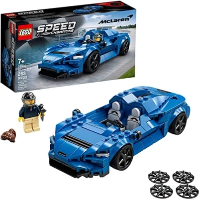 Image of LEGO Speed Champions McLaren Elva 76902 Building Kit; Top Toy Car; Cool for Kids; New 2021 (263 Pieces)