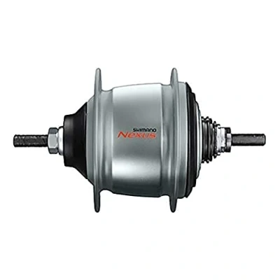 Image of Shimano Nexus SG C6001 8V 8 Speed Internal Hub for Rim Brake, 132x184 mm, 36h, Silver
