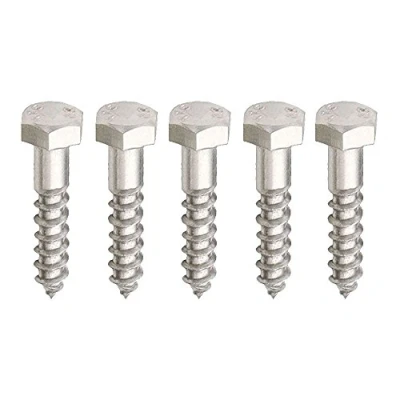 Image of M10 x 130mm Hex Head Coach Screws 5 Pack