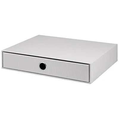 Image of Rössler Soho 1 Drawer Filing Storage Box for A4 Neutral