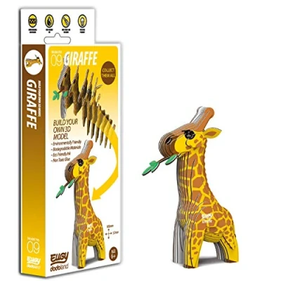 Image of EUGY 3D Giraffe Model Craft Kit