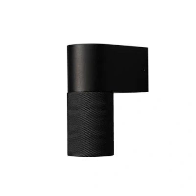 Image of Konstsmide Temi outdoor wall lamp, black, width 11 cm, aluminium, up/down