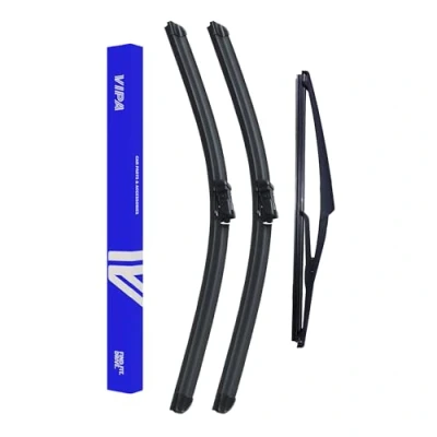 Image of Vipa Wiper Blade Set fits: MERCEDES BENZ E CLASS Estate Apr 2014 to Feb 2017