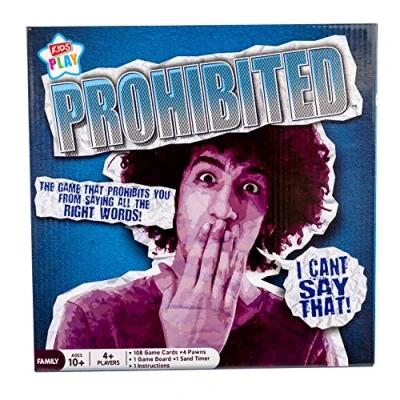 Image of Kids Play Activity Prohibited Game Brilliant Family Board Games Idea for &amp; Card 4 or More Players Fun Everyone 10+ Years