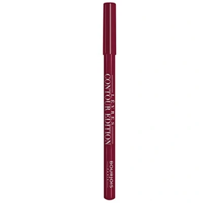 Image of Bourjois Levres Contour Edition Lip Liner and Pencil 10 Bordeaux Line Purples, 1.14g