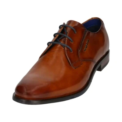 Image of bugatti Men&#039;s Gapo Lace up, Cognac 1, 7.5 UK