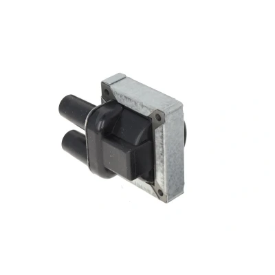 Image of 0046548037, 0060805420, 0060809492, 46548037, 60805420 Ignition coil VALEO 245111 2 pin Connector black Type DIN FIAT: Punto II Hatchback
