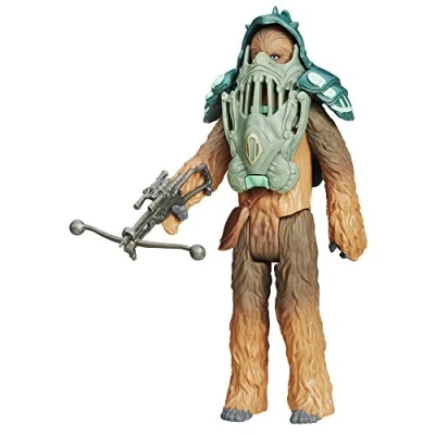 Image of Star Wars The Force Awakens 3.75 Inch Forest Mission Armor Chewbacca Figure