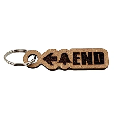 Image of Bell End Keyring Novelty Joke Gift Secret Santa Fun