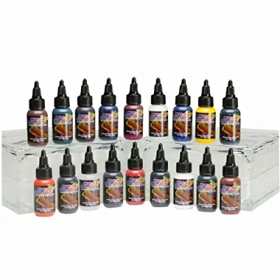 Image of Createx Illustration OPAQUE colors airbrush Kit 12 30 ml