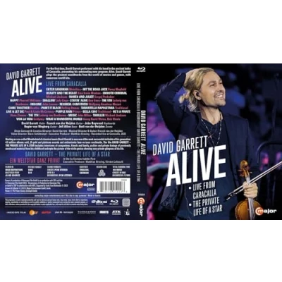 Image of Serge Prokofieff (1891 1953): David Garrett Alive Live from Caracalla (mit Dokumentation &quot;The Private Life of a Star&quot;) [Blu Ray] (English audio. English subtitles)