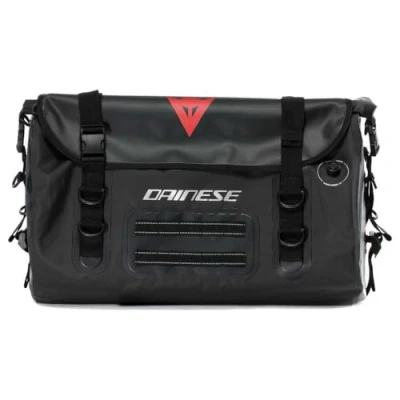 Image of Dainese Explorer Wp Duffel Bag 60L, Travel Duffel, PVC, Waterproof, Motorcycle Bag, for Men and Women, Black