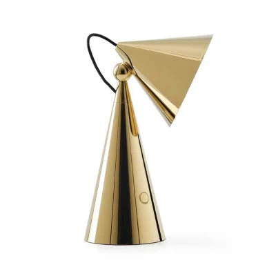 Image of Tom Dixon Pose Portable Table Lamp Gold