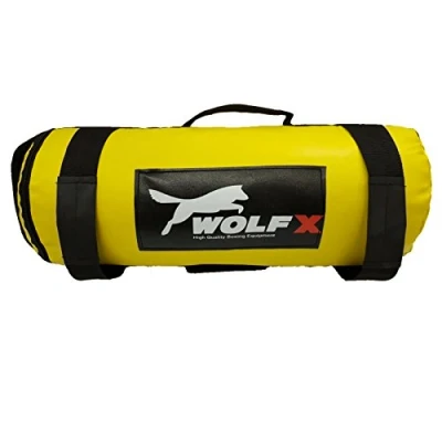 Image of Power Cloth/Sand FILLED Bag Boxing MMA Training Fitness 5 35kg (Yellow) (30kg weight Bag)