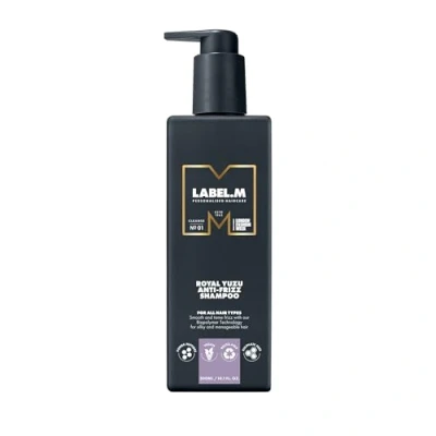 Image of LABEL.M Royal Yuzu Anti Frizz Shampoo 300ml With Recyclable Pump