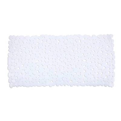 Image of WENKO 20276100 Bath mat Paradise White, Plastic, White