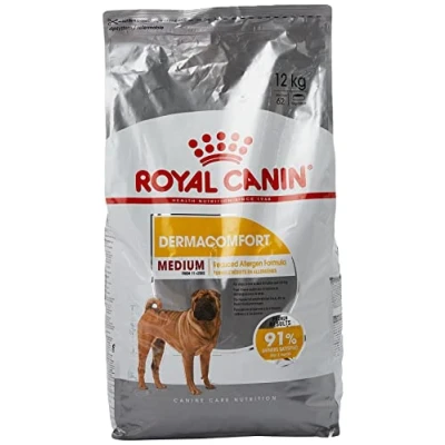 Image of Royal Canin Medium Dermacomfort Adult Dry Dog Food, 12kg