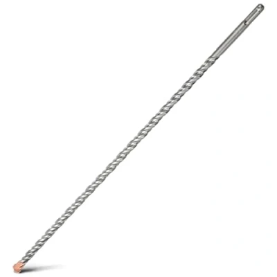 Image of HSAWBIT 12mm x 460mm LONG SDS MASONRY DRILL BIT, TUNGSTEN CARBIDE TIP PLUS SHANK, FOR WALL STONE CONCRETE BRICK