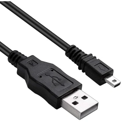 Image of DragonTrading Replacement USB Data charging Cable (not all devices capable of via USB) for Panasonic Camera Lumix Models DMC TZ55, TZ60, TZ61, ZS19, ZS20, ZS35, ZS40