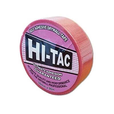 Image of Hi Tac Self Adhesive Drywall Scrim Tape 48mm x 90M Plasterers Mesh (1)