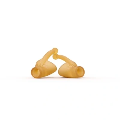 Image of Flare Calmer Nude Mini Ear Plugs Alternative Reduce Annoying Noises Without Blocking Sound Soft Reusable Silicone 724 TRN
