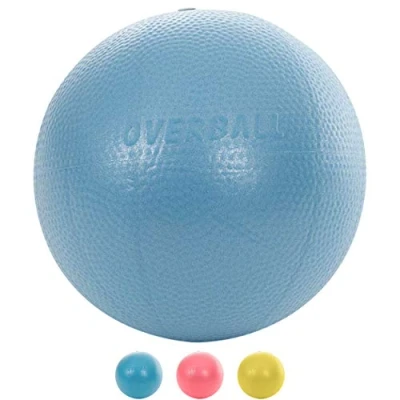 Image of Overball 23 cm Yoga Pilates Physiotherapy Spine Therapy Ball Exercise Ball, blue, One Size