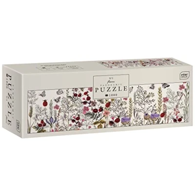 Image of Flowers No. 1 1000 Piece Panoramic Puzzle for Adults