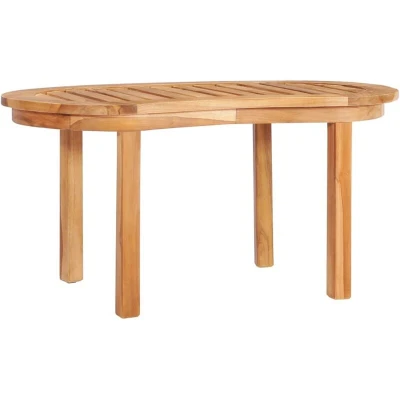 Image of vidaXL Coffee Table 90x50x45 cm Solid Teak Wood