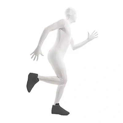 Image of Morphsuits Black Shoe Covers One Size Colourful Costume Accessory