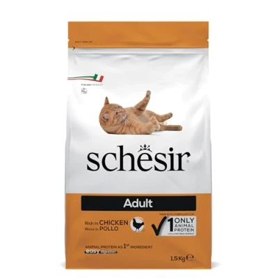 Image of Schesir Cat Maintenance Chicken, 1er Pack (1 x 1.55 kg
