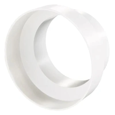 Image of Ø100mm Round Plastic Ducting Reducer 150mm 100mm