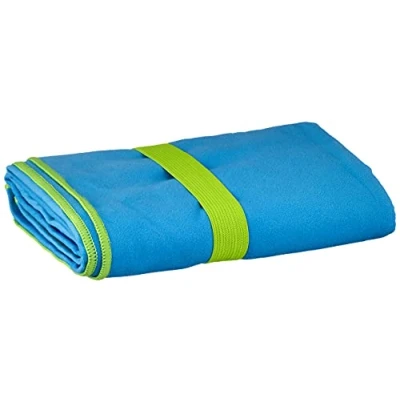 Image of Playshoes Unisex Multifunctional Towel, Microfibre Bath Towel Portable Blanket, Blue, 70 x 140 cm