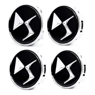 Image of 4 Pcs Car Hub Centre caps for DS5 60mm Wheel Center Cover Badge Rim Decoration Emblem Accessories Rims