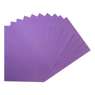 Image of Pack of 100 A4 Light Purple Coloured Paper 75gsm Sheets