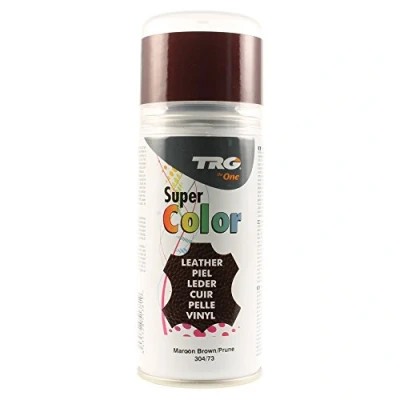 Image of TRG The One Super Color, Spray Dye for Leather Shoes, 304 Maroon Brown, 150 ml