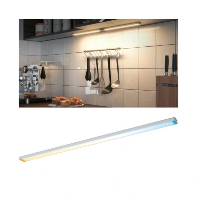 Image of Paulmann 99969 Clever Connect Spot Barre LED Furniture luminaire 550mm 12V Rectangular incl. 1x6.5W dimmable Chrome matt Plastic 2700 6500K