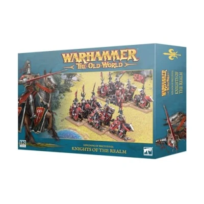 Image of Warhammer Games Workshop the Old World: Kingdom of Bretonnia Knights Realm/Knights Errant, Black