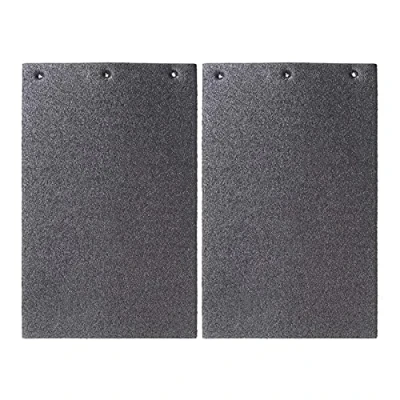 Image of 2x Sander Carbon Backing Plate 3 Holes 172x110mm 424057 1 Replacement Back Mat Compatible with Makita M9400B 9403 MT190 MT9