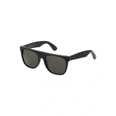 Image of Retrosuperfuture FLAT TOP Sunglasses, Size: 55, Black