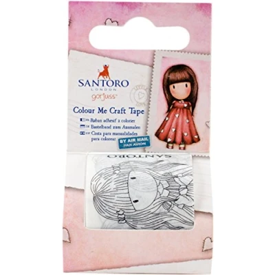 Image of Santoro Gorjuss Craft Tape, Multi Colour, 5m