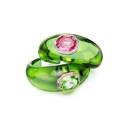 Image of Swarovski Dulcis 2 PACK Bracelet, Women&#039;s, Size: Medium, Green